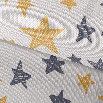 Graffiti Bicolor Stars Waterproof Oxford