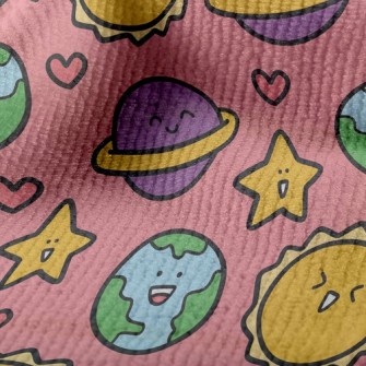 Excited Sun Smiling Planet Terry