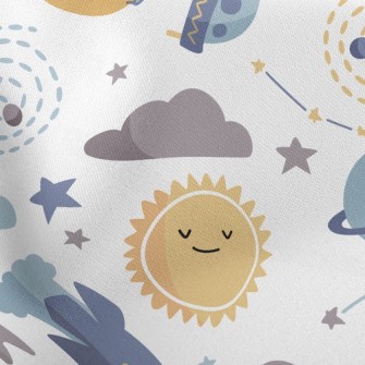 UFO And Sun Planet Stretch Ponte