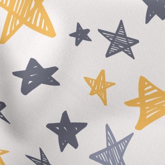 Graffiti Bicolor Stars Stretch Ponte