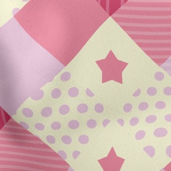 Star Interlaced Grid Stretch Ponte