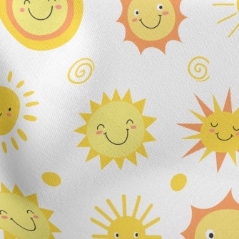 Sun With Changeable Expression Stretch Ponte