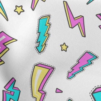 3D Fluorescent Lightning Stretch Ponte