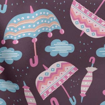 Retro Totem Umbrella Stretch Ponte