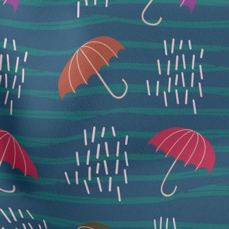 Striped Umbrella Stretch Ponte