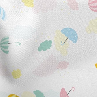 Colorful Umbrellas Stretch Ponte