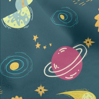 Black Hole Meteorite Micro Fleece