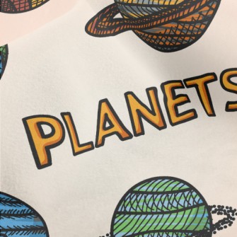 Galaxy Planet Micro Fleece