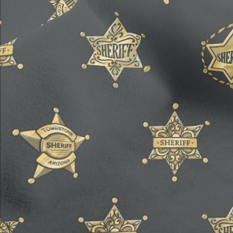 Sheriff Badge Micro Fleece