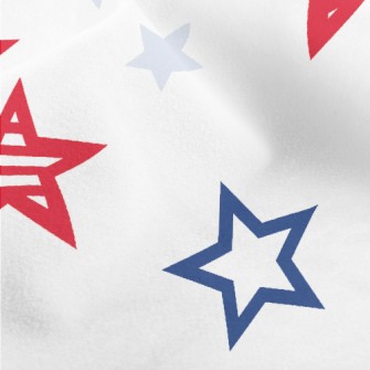 American Striped Stars Micro Fleece