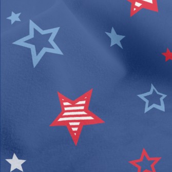 American Flag Stars Micro Fleece
