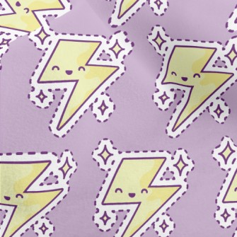 Smiley Lightning Micro Fleece