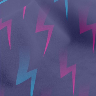 Dark Fluorescent Lightning Micro Fleece