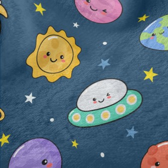 Emoticon Rocket Flying Saucer Minky