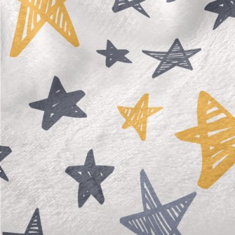 Graffiti Bicolor Stars Minky