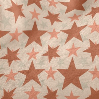 Three Color Arrangement Stars Minky