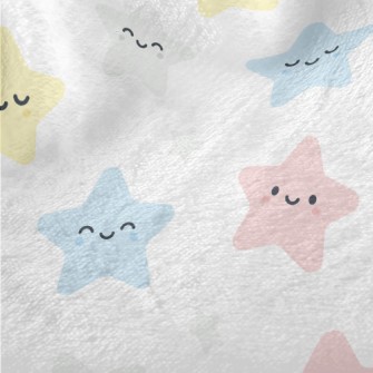 Smiling Mimi Stars Minky