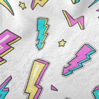 3D Fluorescent Lightning Minky