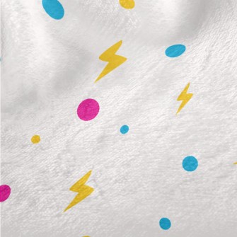 Lightning Dots Minky