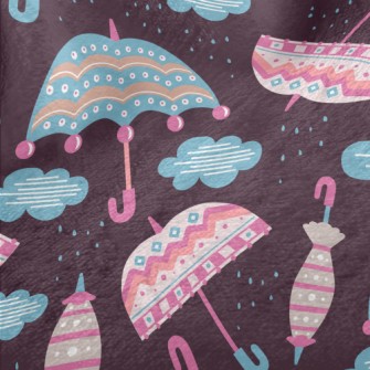 Retro Totem Umbrella Minky