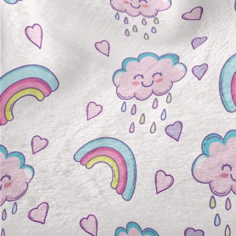 Love Cloud Rainbow Minky