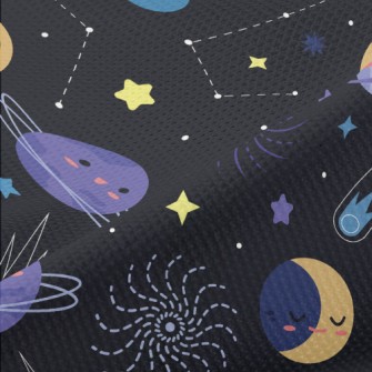 Vast Universe Night Sky Piqué