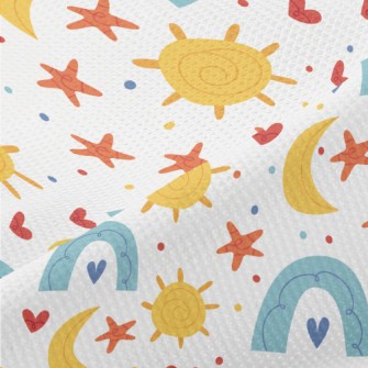 Children&#39;s Love Rainbow Piqué