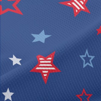 American Flag Stars Piqué