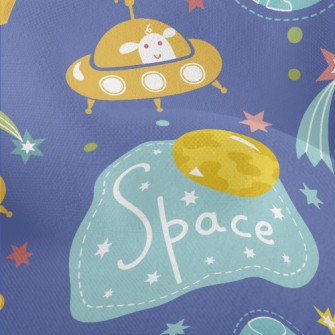 Alien Flying Saucer Lightweight Performance Linen