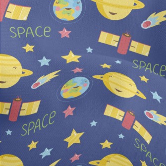 Outer Space Satellite Device Lightweight Performance Linen