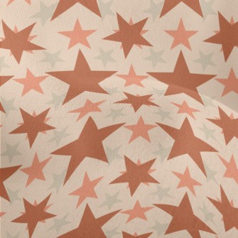 Three Color Arrangement Stars Lightweight Performance Linen