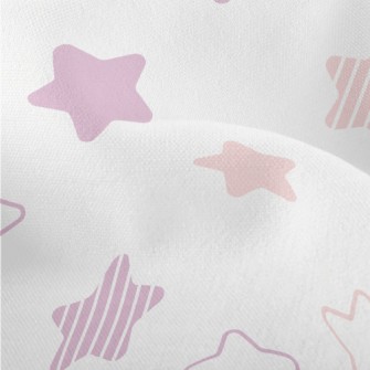 Dotted Striped Star Lightweight Performance Linen