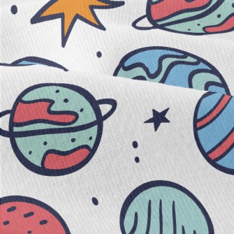 Cartoon Planet World Modern Jersey