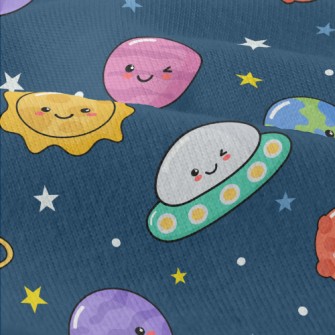 Emoticon Rocket Flying Saucer Modern Jersey