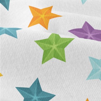 3D Colorful Stars Modern Jersey