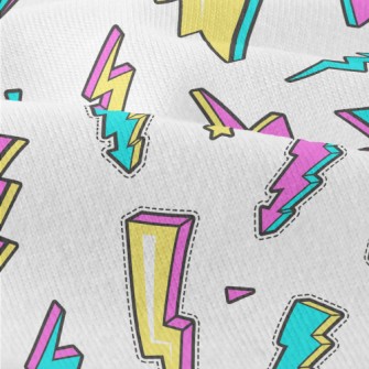 3D Fluorescent Lightning Modern Jersey