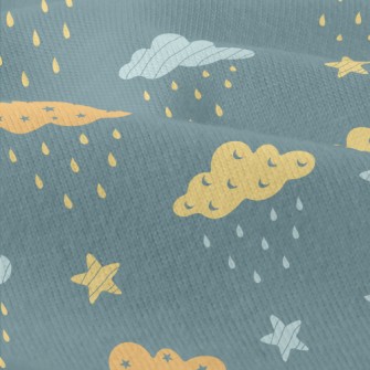 Stars Moon Dark Clouds Modern Jersey