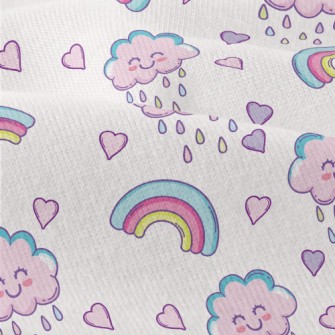 Love Cloud Rainbow Modern Jersey