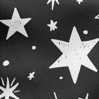 Crayon Stars Jersey Backed Fleece