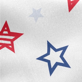 American Striped Stars Jersey Backed Fleece