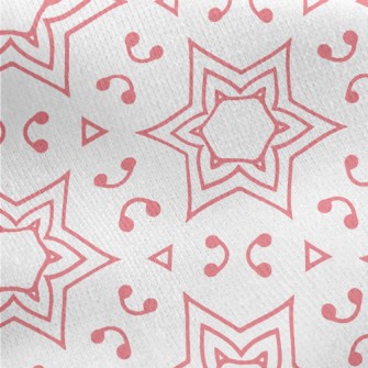 Tile Wind Stars Jersey Backed Fleece