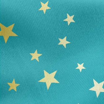 Glittering Stars Jersey Backed Fleece