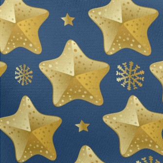 Christmas Star Decoration Pongee
