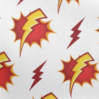 Cartoon Style Lightning Pongee