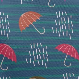 Striped Umbrella Pongee