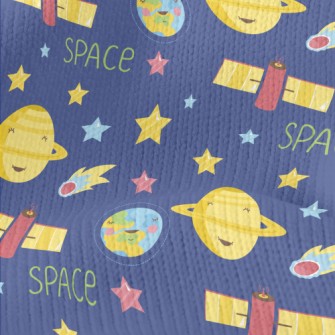 Outer Space Satellite Device Stretch Jersey
