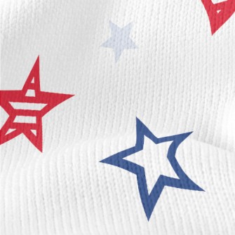American Striped Stars Stretch Jersey