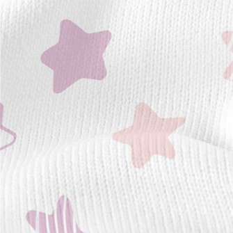 Dotted Striped Star Stretch Jersey
