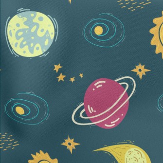 Black Hole Meteorite Lightweight Cotton Poplin