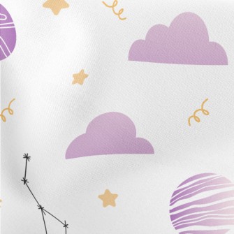 Rotating Mini Planet Lightweight Cotton Poplin
